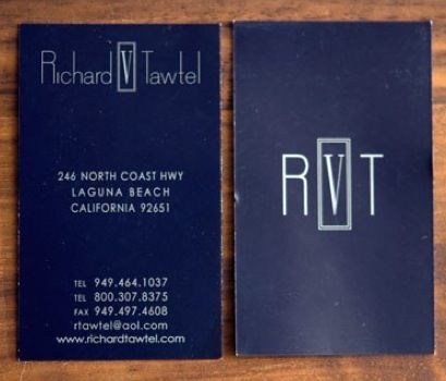 richard tawtel jewelry : identity design