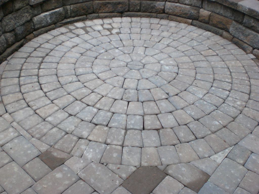 Appian Circle pavers