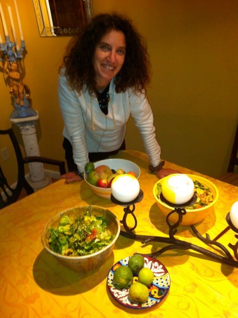 Enjoying the Best Raw Vegan Food 
at Barry Koral's