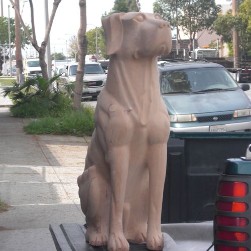 custom sculpture, reproduction of clients pet