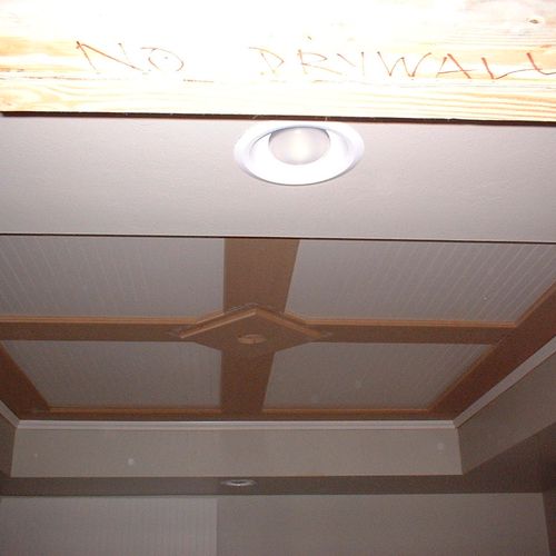 Dining Room Finish Carpentry Ceiling Details