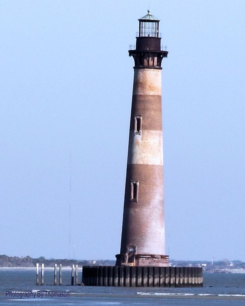 Scenic (Morris Lighthouse on Folly Beach, South Ca