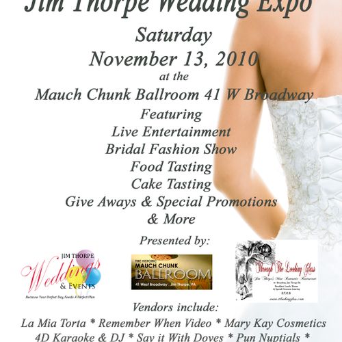 Producer of the Annual Jim Thorpe Wedding Expo