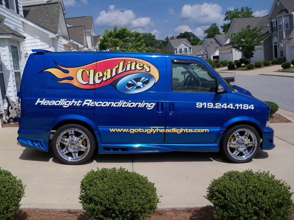 Clear Lites Digital printed graphics and lettering