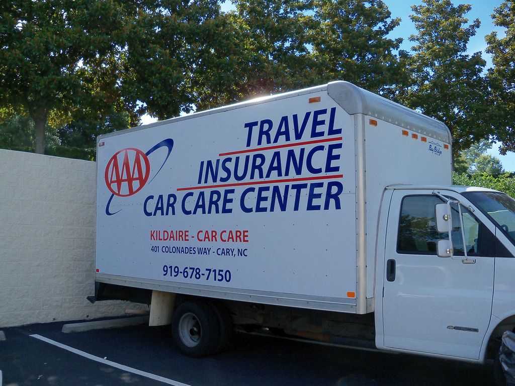 AAA Car Care Center High performance vinyl letteri