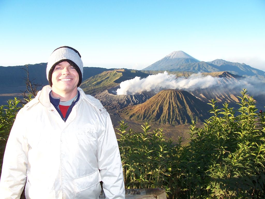 NY life coach at Mt. Bromo, Indonesia - New York l