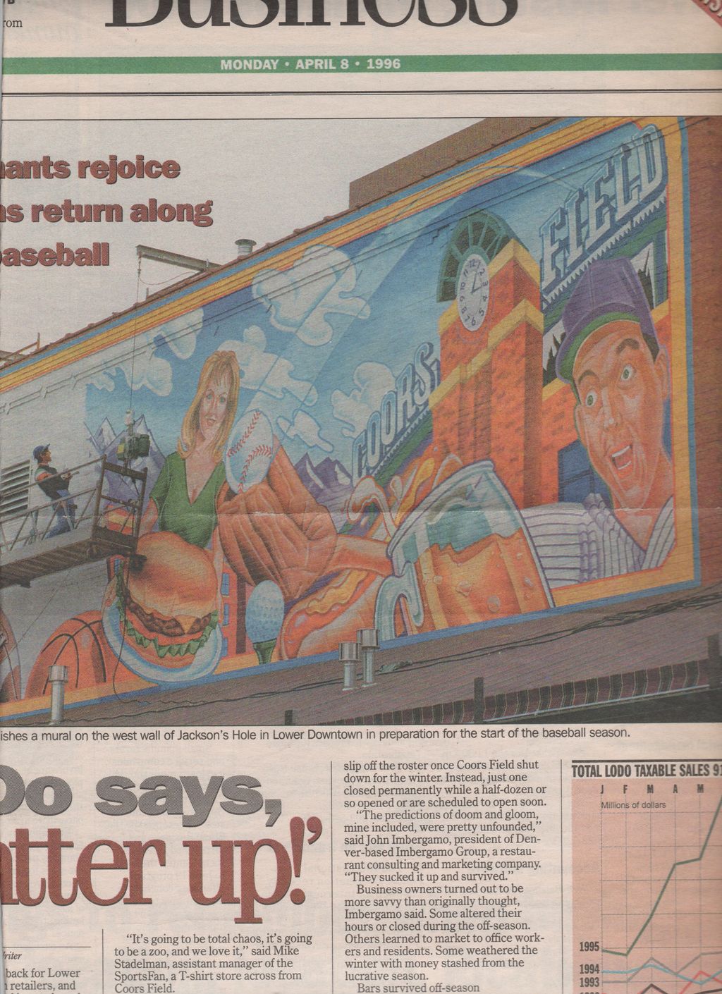 Exterior mural Denver