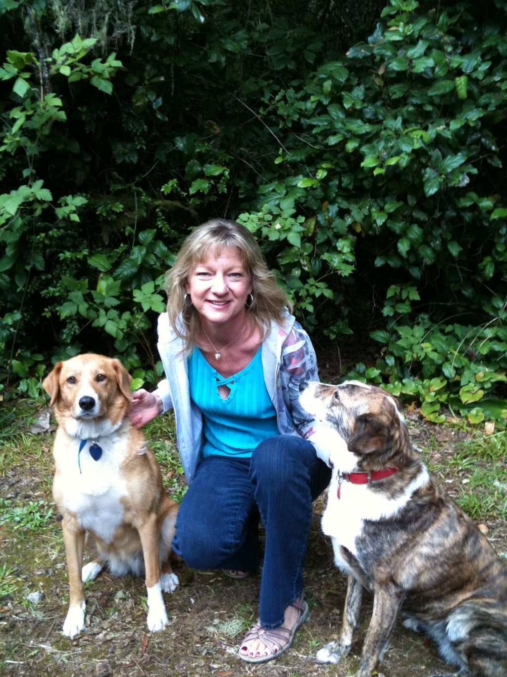 Kelly with Rosie & Zoey
Camping at Bandon, OR