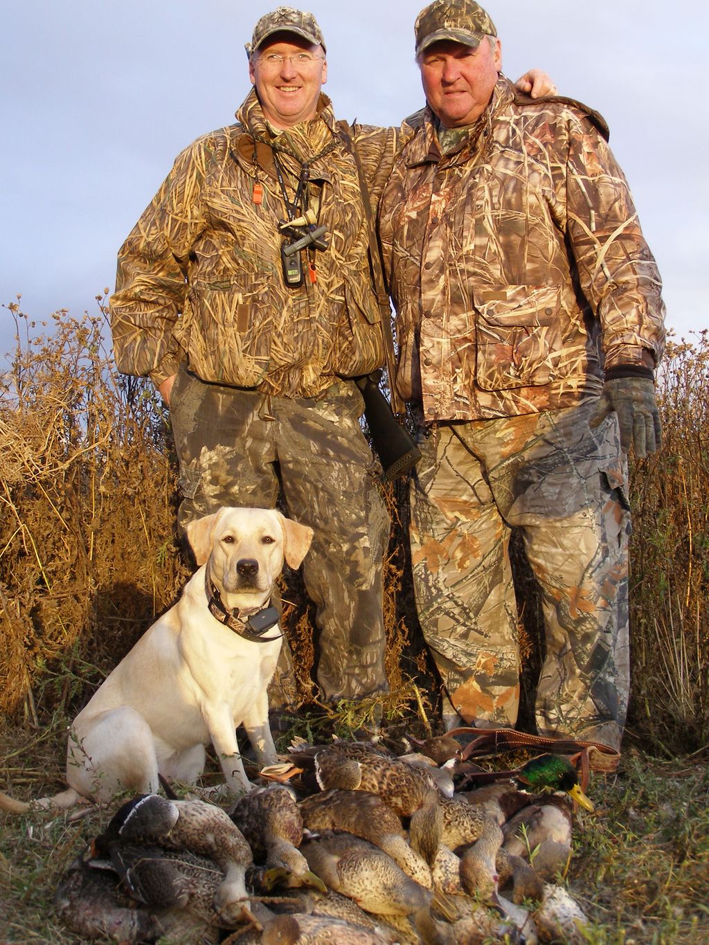 One of our graduates on her duck hunt