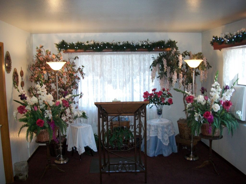 Ceremony area in main chapel