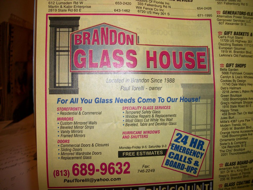 Brandon Glass House