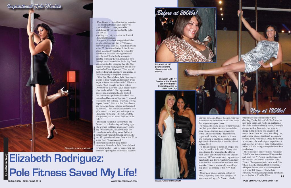 My Spinderella turned Cinderella article in Pole S