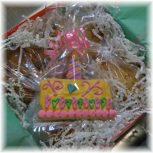 Decorated Birthday Cookies
