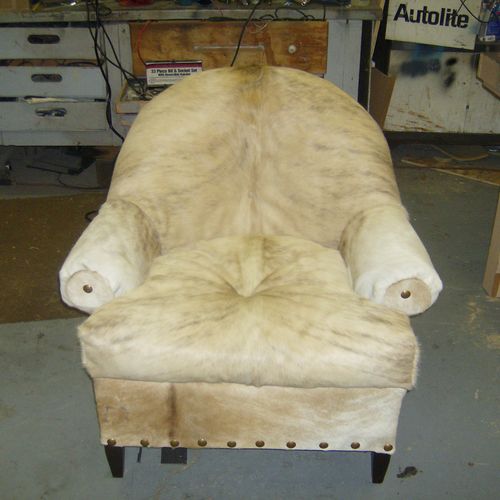 Bristal Brama Bull Hide Chair