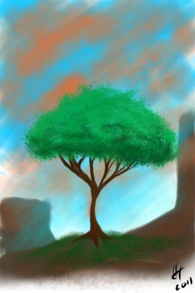 Life Unfailing - Drawn on ITouch with Sketchbook M