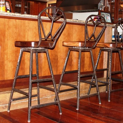 commisioned bar stools