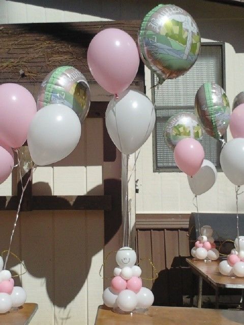 Baptism Centerpieces (angels)