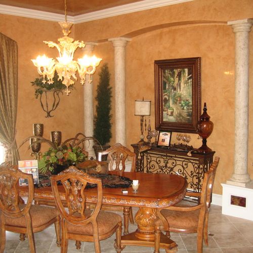Venetian dining room