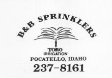 B & B Sprinklers Systems Design Installation