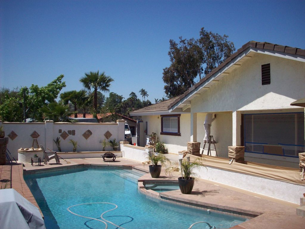 Exterior Project in Escondido-Before