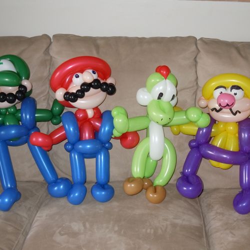 Mario Party Centerpieces