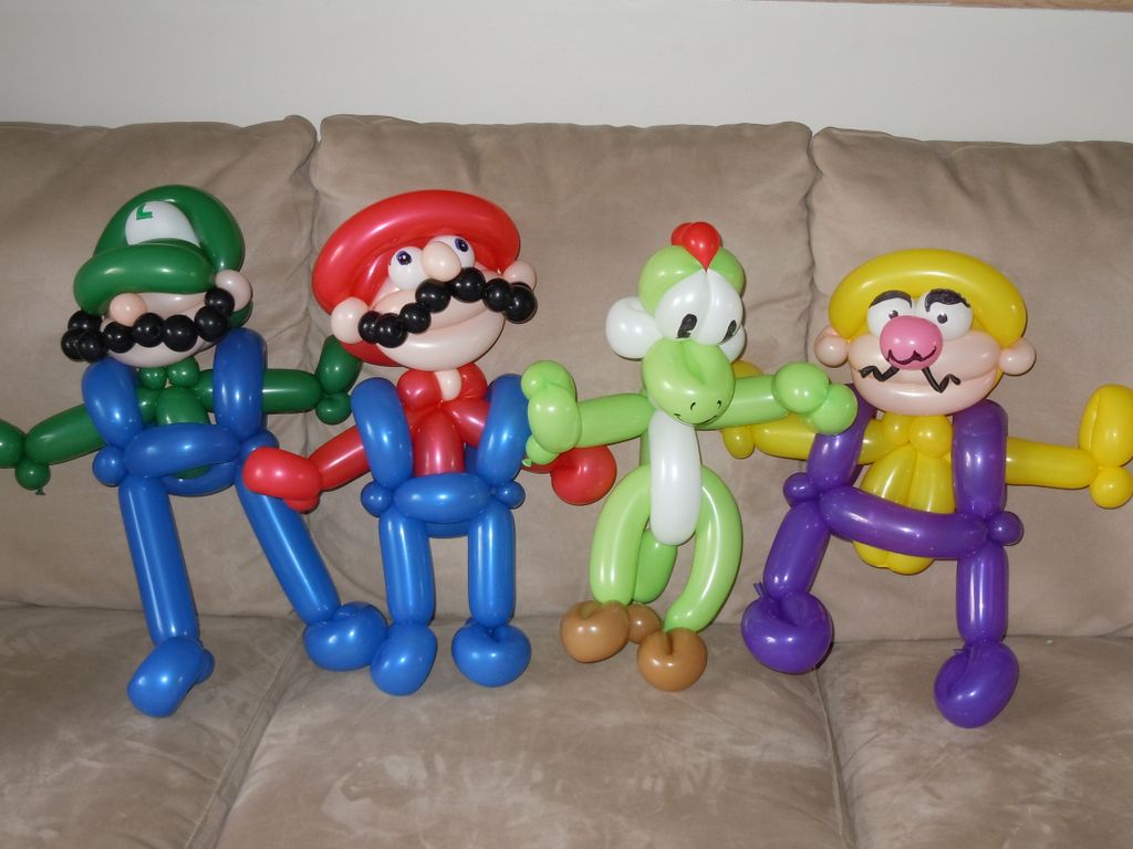 Mario Party Centerpieces