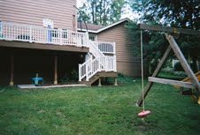 back of home in Chesterfield right side