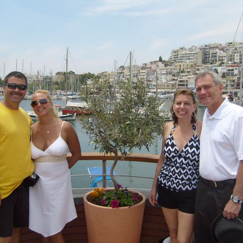 Piraeus Port on our Greek Cruise on Royal Caribbea