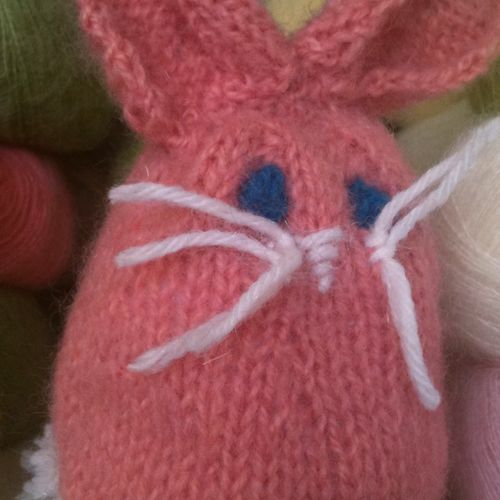 Knitted bunny