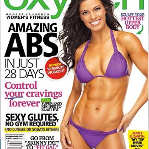 MY CLIENT FEATURED ON THE COVER OF OXYGEN MAGAZINE