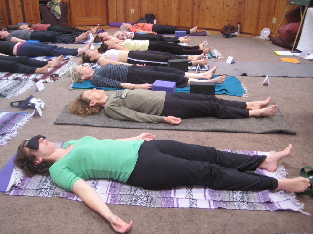 Savasana - Women In Transition at Esalen May 2010