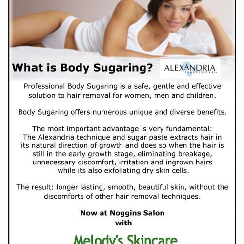 Alexandria body sugaring is the new way to the old