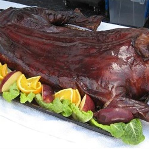 On-site pig roast are one of our specialties!