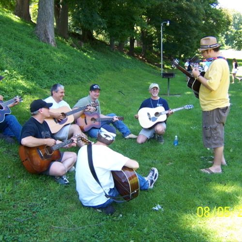 A short workshop at a public park in Nazareth, PA.