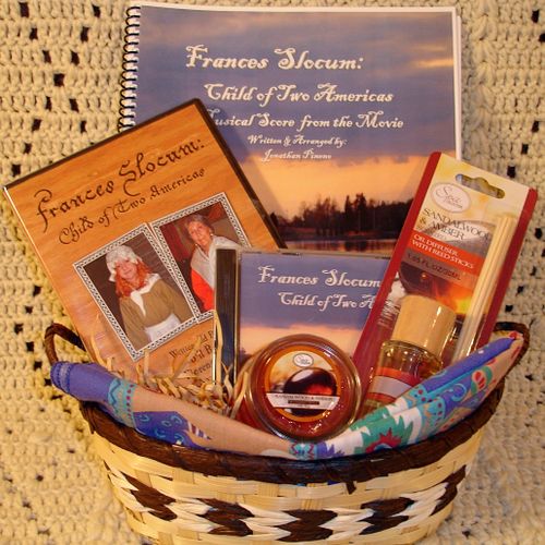 Frances Slocum Native American Gift Basket