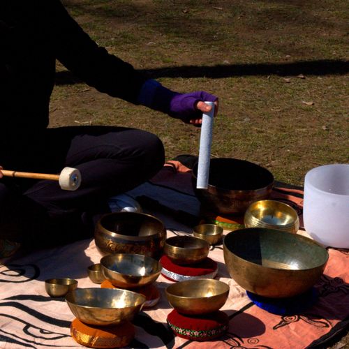Sound Healing in the park