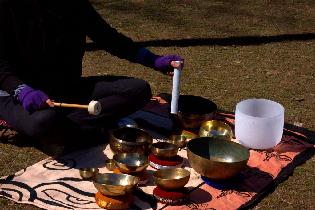 Sound Healing in the park