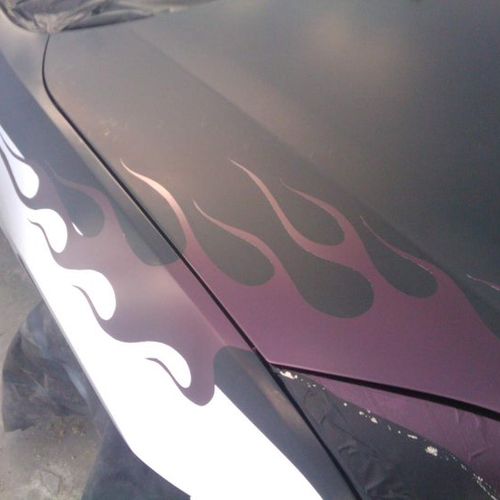 Flamed and two toned 2010 ford fusion