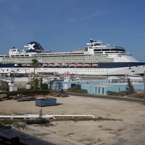 Celebrity Summit docked in Bermuda