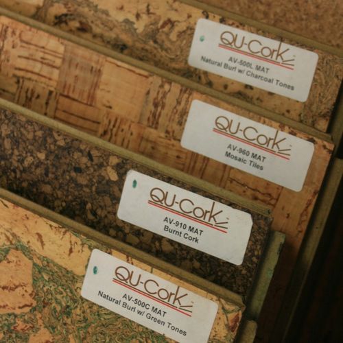 A wide selection of Cork flooring!
