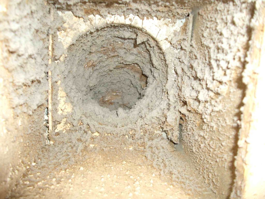 Does Your Air Ducting Look Like This?  Call A-1 Mo