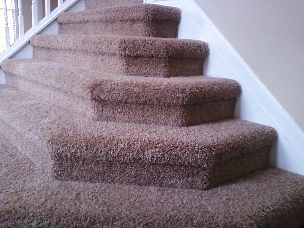 Custom Upholstered steps.