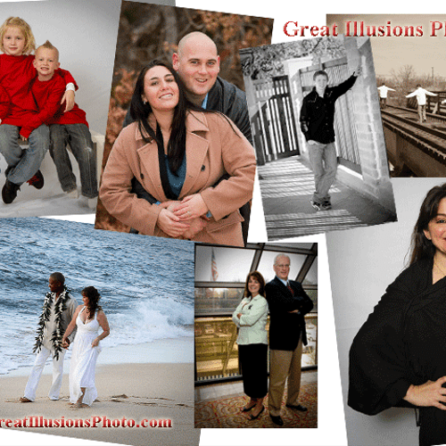 Portrait sessions starting at $149 with studio lig