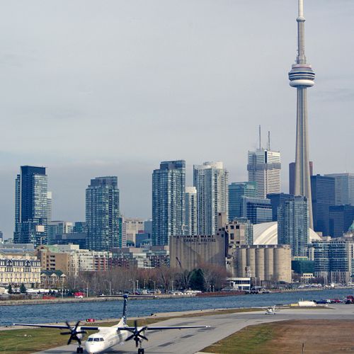 This photograph of Billy Bishop Toronto City Airpo