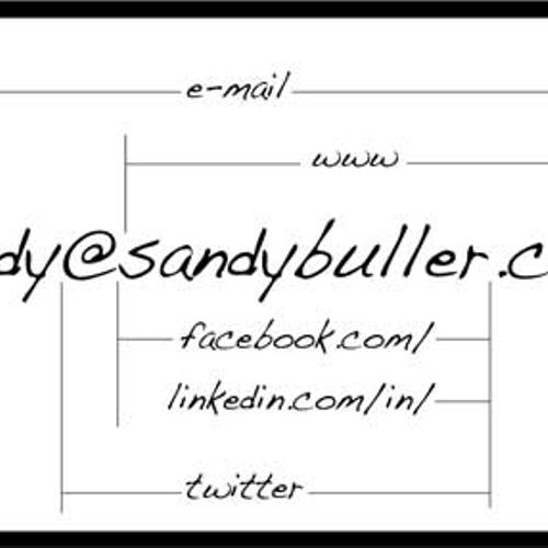 Social media networking card design