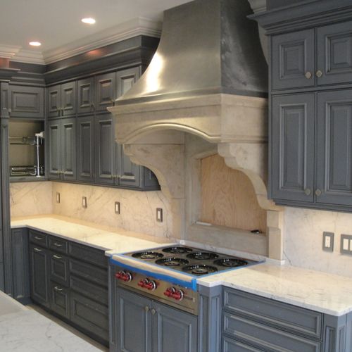 custom kitchen cabinets and millwork in Maryland
