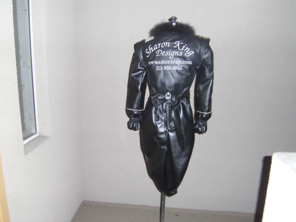 Back of Jacket.