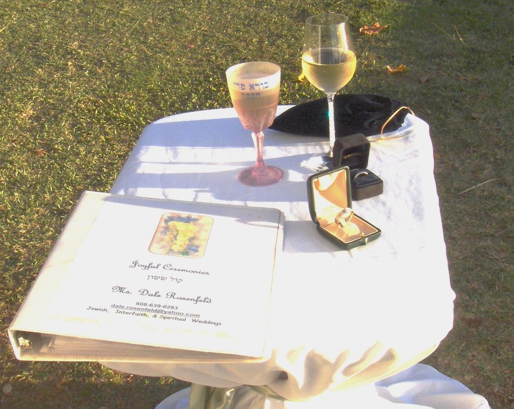 rings and wine