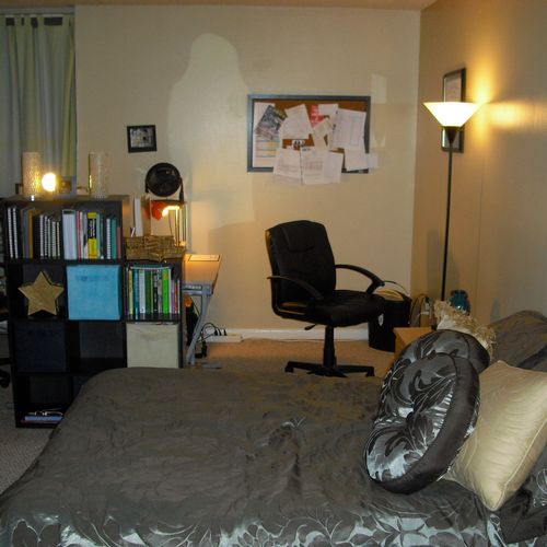 After - Bedroom/Home Office area