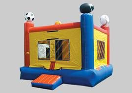 Sports Bounce House`
call for pricing